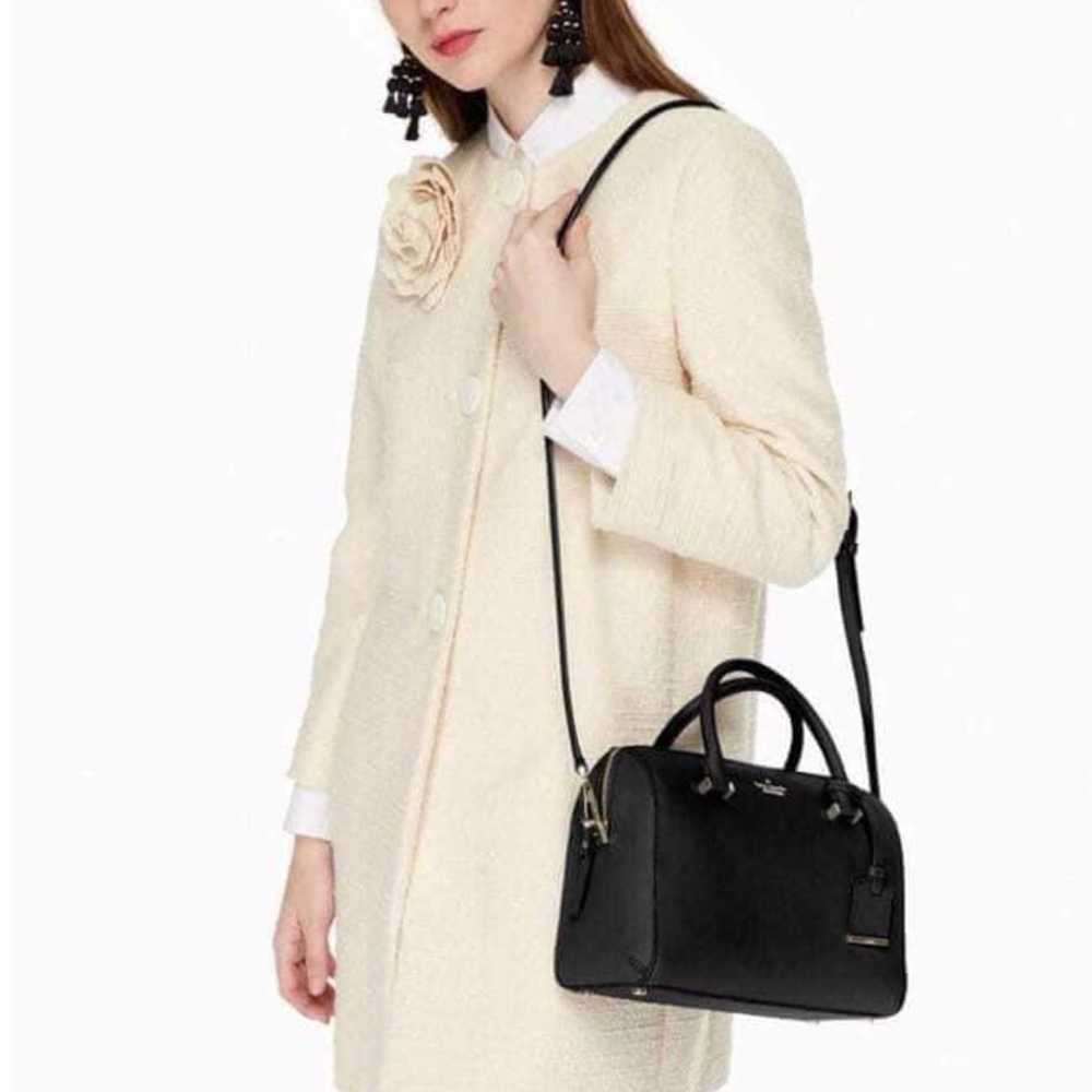 Kate spade leather bowling bag
